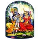 "Radha Krishna Sringhar" T-Shirt